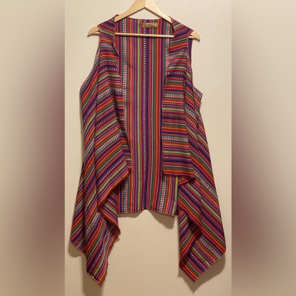 Grace&Emma Multicolor Poncho - image 1